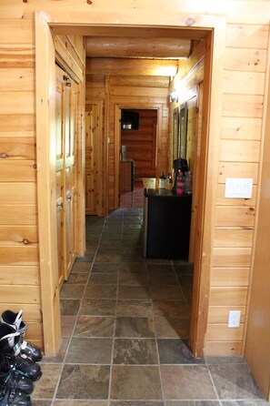 Hallway to main living areas.