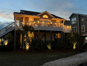 The perfect spot to enjoy the outdoors in the evening