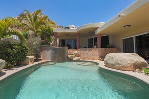 Only shared with homeowner if she is in town :)