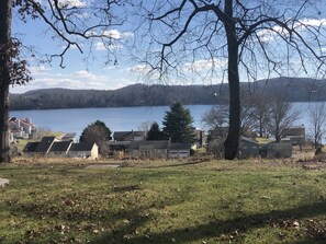 Lake view from house 