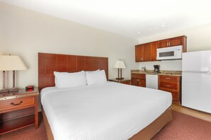 Unit with 1 King bed