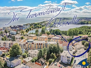 Ostseevilla Luftaufnahme
