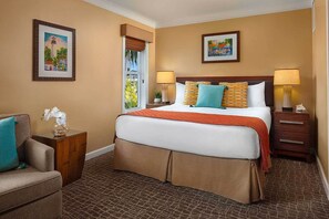 Primary bedroom features a King size bed and ensuite bathroom.