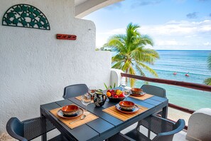 Outside Dining Area with amazing ocean views