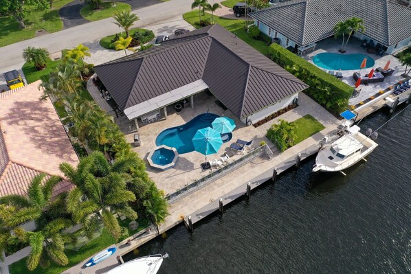 Tranquility abounds in this waterside property