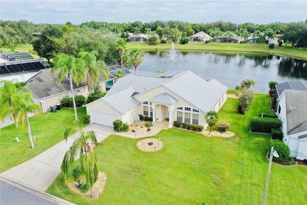 Waterfront house