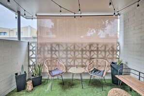 Condo Exterior | Private Patio w/ Seating