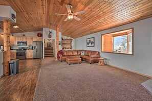 Living Room | Wood-Burning Stove