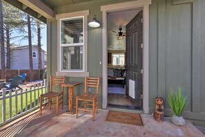 Guest House Entrance | Covered Porch