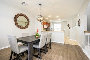 Dining Table and Kitchen