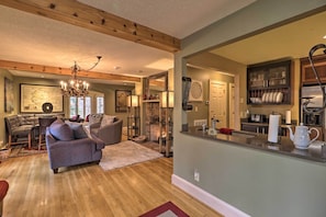 Living Room | 1st Floor | Fireplace