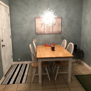 Dining area