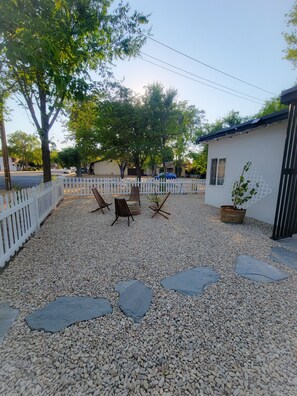 Front yard seating area