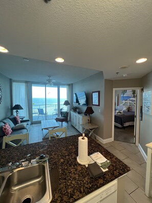 View of Living Room from Kitchen