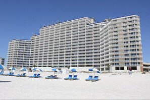 View from the beach