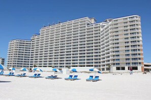 View from the beach
