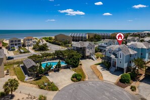 This Gorgeous Coastal Ocean Facing Home Sits Just 137 Steps from the Beach