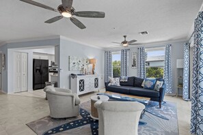 Entry to living room