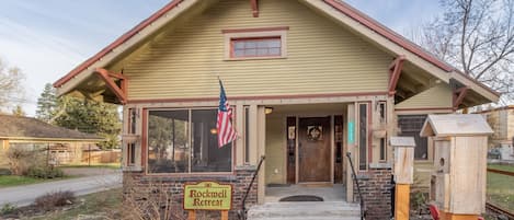 Downtown Leavenworth location for this historical home.