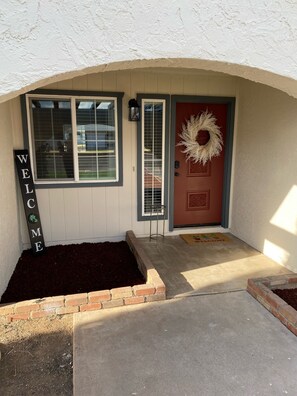 Welcoming entry way 