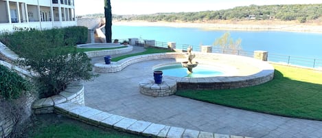 Beautiful Panoramic View of Lake Travis from Patio