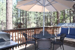 Quiet, Private Back Patio (Includes patio furniture and BBQ in the summer)