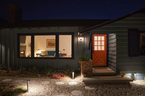 Path lights make it safe and inviting if you arrive after dark
