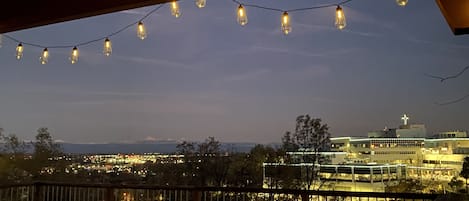 View of Lassen during sunset. 