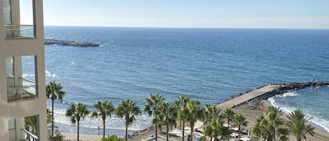 Vue sur la plage/l’océan