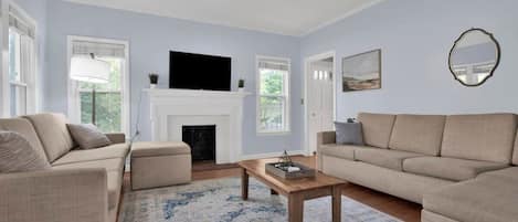 Classic Living Room with elegant sofa