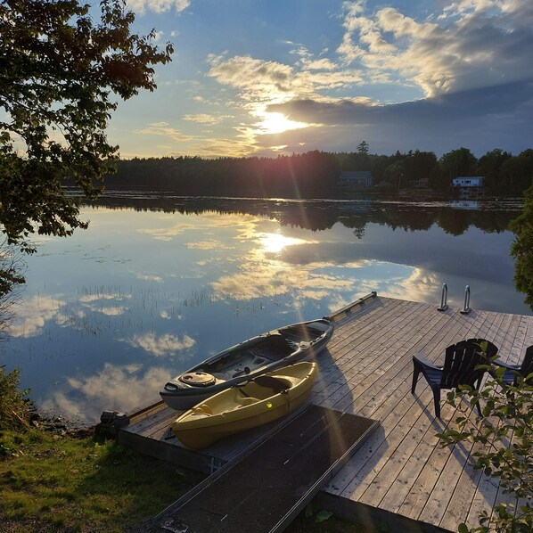 Relax on the dock.