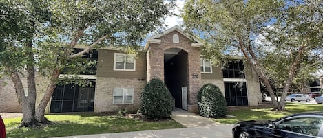 Park Ave Condo complex is beautiful with large green spaces 