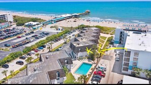 Located next to Cocoa Beach pier