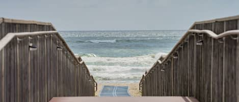 Beach access just steps away from the condo!