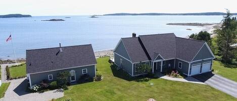 Reserve both Main (3/2) and Guest (2/2) - enjoy Maine's coast - private beach