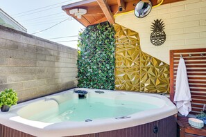 Studio Exterior | Private Hot Tub