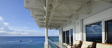 Stunning corner terrace views