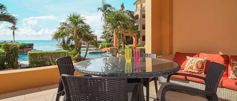 Morning coffee or evening drinks on the patio