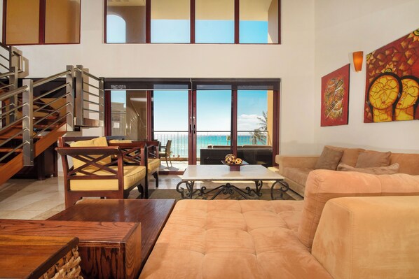 Relax in comfortable AC on plush furniture while taking in a picturesque backdrop through our expansive windows!
