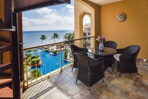 Gorgeous sea views from the private terrace