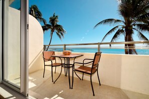 Private terrace off living area