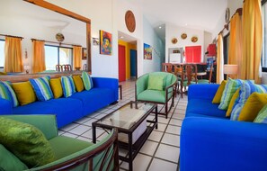 In your downtime, catch up on your favorite TV shows or book in pure bliss.