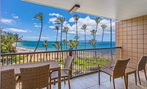 Enjoy the view from the private lanai.