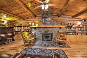 Living Room | Wood-Burning Stove