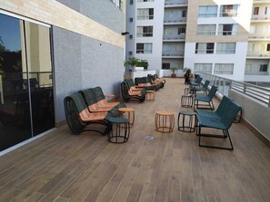 Lobby sitting area