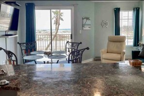 Dining Area Overlooking the Gulf