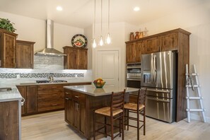Brand new stainless steel appliances