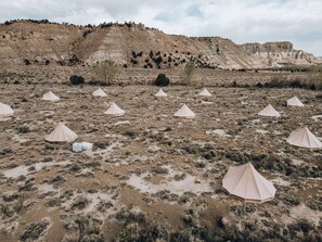 An overview of our Bryce Canyon location - every tent has a grand view!