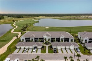 Aerial View of the Building