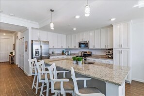 Entryway into the kitchen